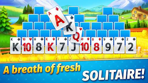 Solitaire Golden Prairies: Farm Card Puzzle screenshot 1