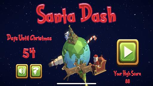 Santa Dash-The Christmas Game screenshot 1