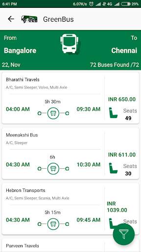 GreenBus screenshot 4