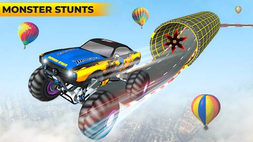 Monster Truck Stunt Drive: Fun Truck Driving Game screenshot 1