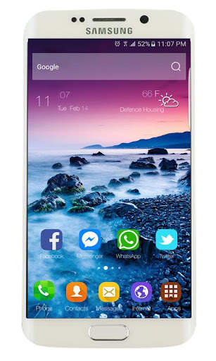 Galaxy A51 Launcher Theme screenshot 2