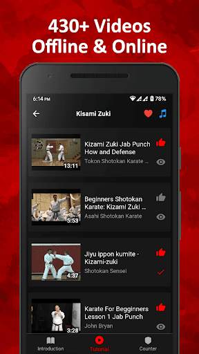 Karate Training - Videos скриншот 6