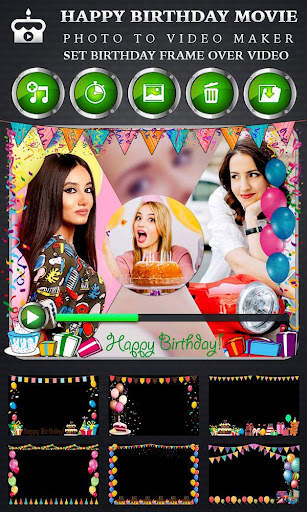 Birthday Video Maker with Song screenshot 4