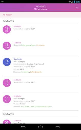 Ovu - Calendario Mestruale screenshot 13