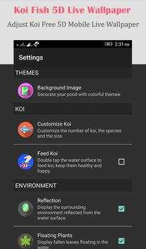 Koi Free Live Wallpaper screenshot 2