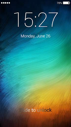 Lock Screen for Xiaomi Mi Mix 6 تصوير الشاشة