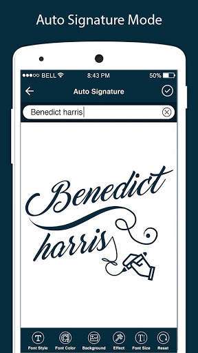 Signature Creator - Signature Maker स्क्रीनशॉट 6