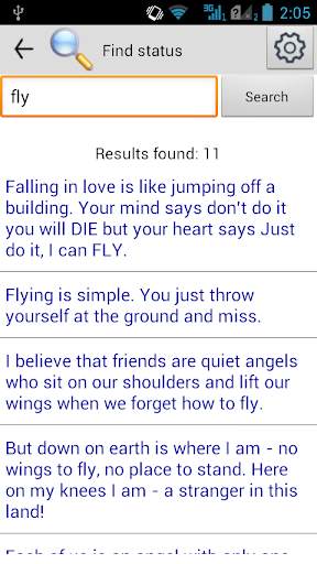 Statuses for all occasions screenshot 6