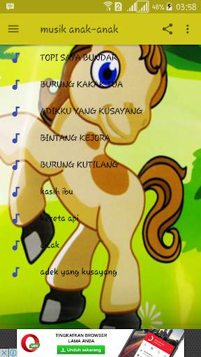 Mp3 Offline Anak Anak screenshot 2