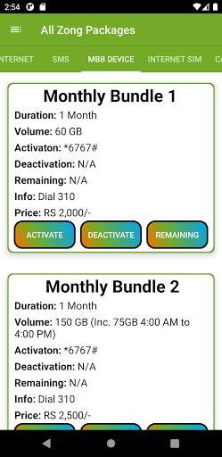 Zong Packages 2021 | Zong Packages 2021 Newest screenshot 14