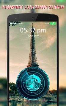 Fingerprint Scanner Lock Screen | Prank App screenshot 4