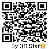 qr star url to barcode icon