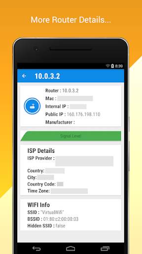 SelfishNet - WiFi Analyzer screenshot 4