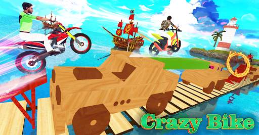 New bike stunt game 2020: mega ramp bike GT racing screenshot 2