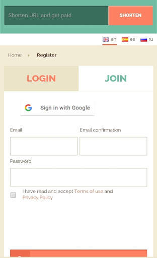 Shorte.st -URL shortener - Earn Money स्क्रीनशॉट 2