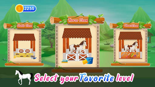 Princess Stable Horse Cleaning Games screenshot 4