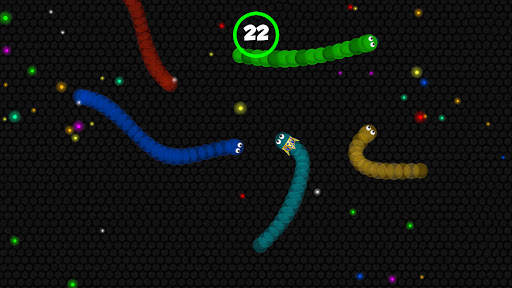 Snaky .io - Slither Battle With Masks screenshot 2