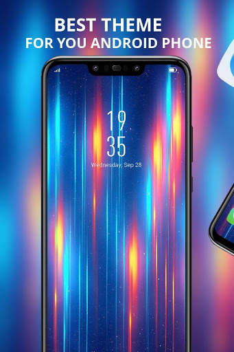 Light Speed Abstract Theme one plus 7 launcher screenshot 1