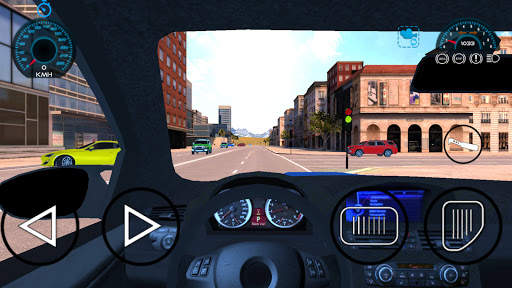 M4 Driving Games: city car driving simulator screenshot 3