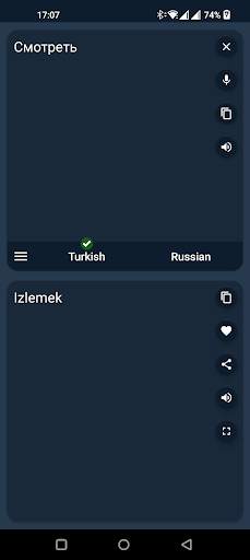 Turkish - Russian Translator screenshot 4