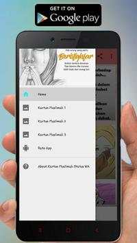 Kartun Muslimah Status WA screenshot 1