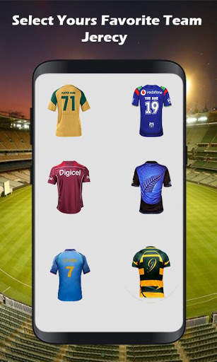 Cricket Jersey Editor – Name on Cricket Jersey 2 تصوير الشاشة