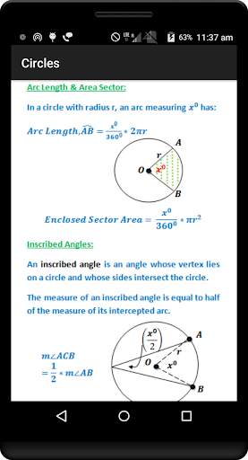 Geometry Formulas Pro скриншот 7