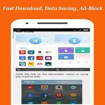 New UC Browser - Fast Download 2017 Free Tips screenshot 4