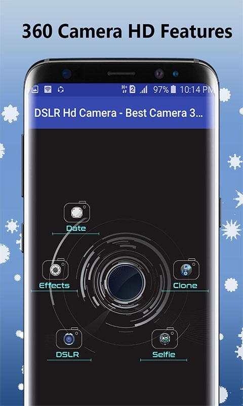 DSLR HD Camera - Best Camera App screenshot 1