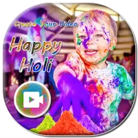 Happy Holi Photo Video Maker