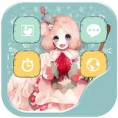 Kawaii girl theme-ABC Launcher 1.3.0
