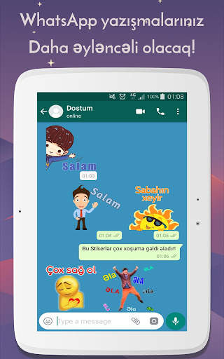 Azerbaijan Stickers screenshot 18