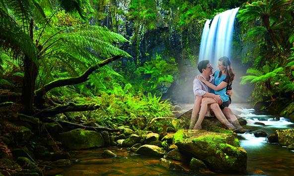 Waterfall Photo Frame screenshot 1