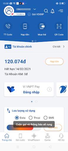 My VNPT screenshot 2