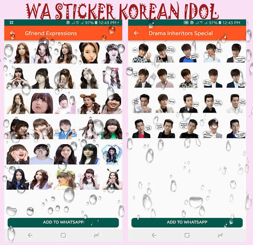 WAStickerApps Korean KPOP Lover WA Sticker screenshot 3
