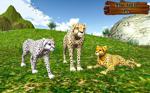 Wild Cheetah Simulator Game 3d screenshot 3