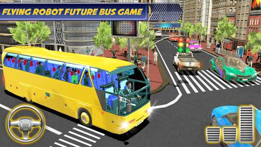 US Bus Robot Car Transform screenshot 12