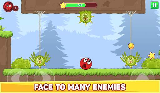 Bounce Ball 5 - Jump Ball Hero Adventure screenshot 10