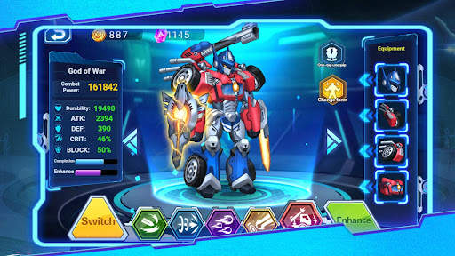 Mecha Storm: Robot Battle Game screenshot 3