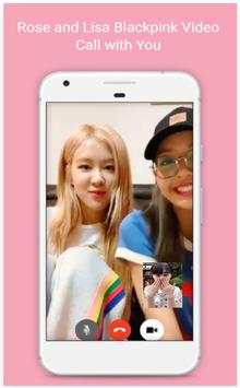 Rose & Lisa BLACKPINK Call! Fake Video Call screenshot 4