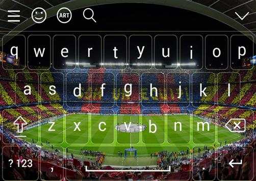 Keyboard For FC barcelona 💙❤️️ screenshot 1