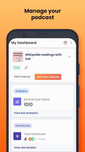 Hubhopper - Start your podcast 7 تصوير الشاشة