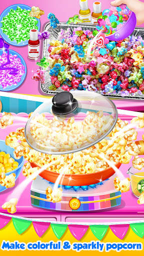 Unicorn Popcorn - Rainbow Food Chef screenshot 2