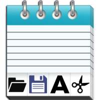 Classic Notepad to save .TXT F