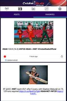 Cricket Radio screenshot 3