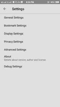 Unblock Websites Proxy Browser screenshot 6