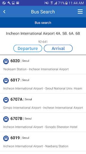 Korea Subway Bus screenshot 7