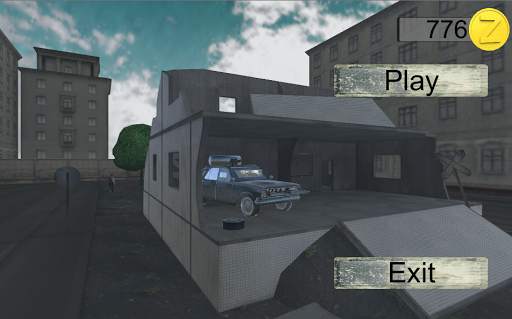 Rusty car agaist zombies 3D screenshot 2
