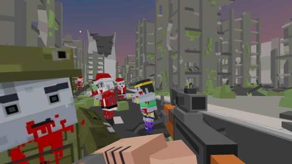 Multiplayer Zombie Survival Pixel 3D screenshot 3