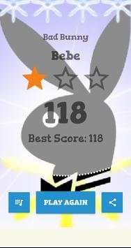 Bad bunny Piano Tiles screenshot 1